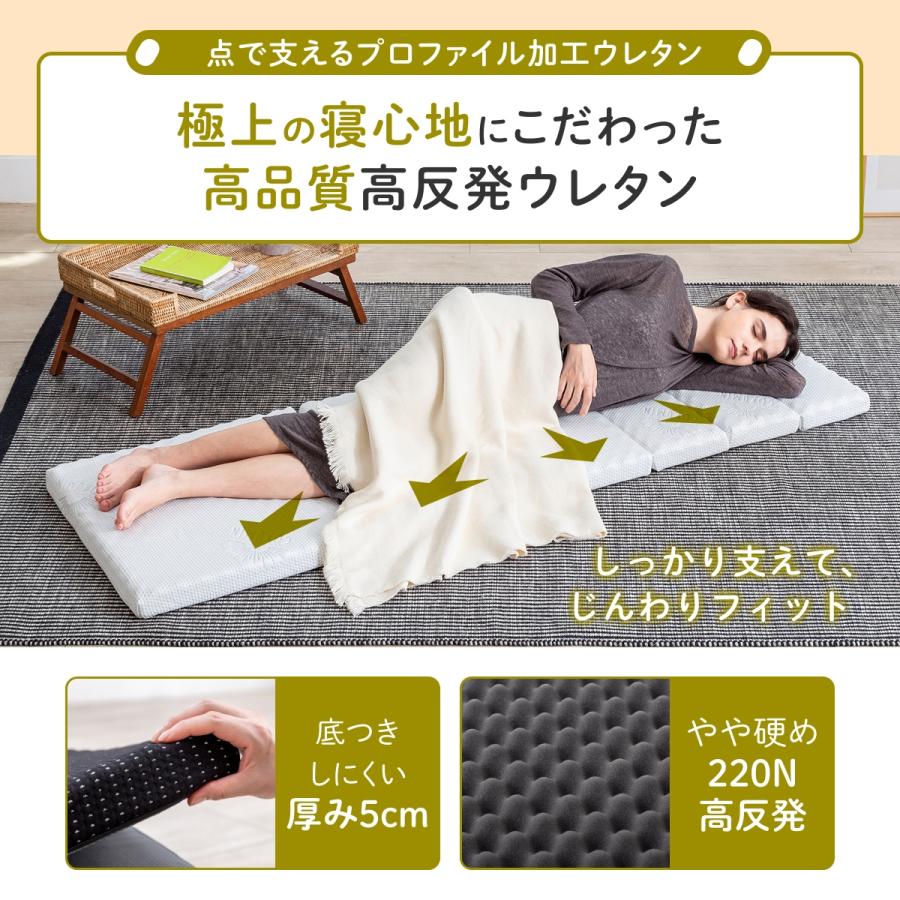 GOKUMIN ゴクミン リラックスgoroneマット 折りたたみ マットレス L