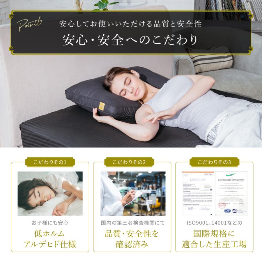 GOKUMIN 枕 プレミアム ホテルスタイルピロー まくら 40cm×60cm 肩こり