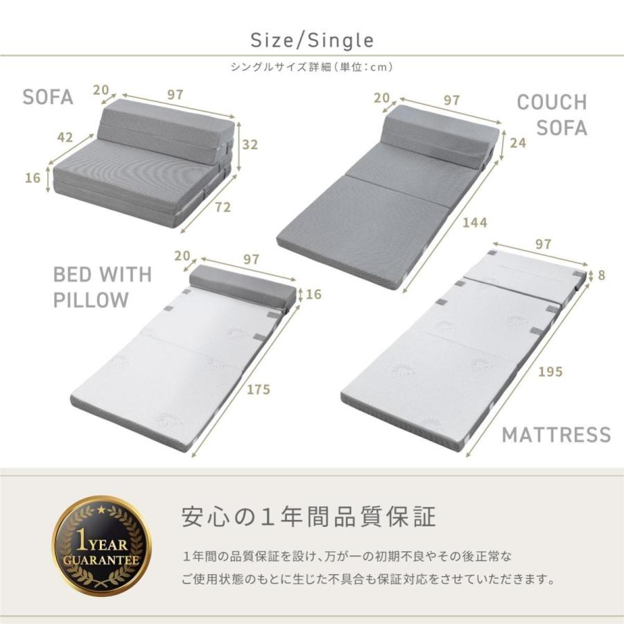 高反発ソファーマットレス シングルサイズ 楽天市場】【本日5%OFFクーポン】 極厚20cm！ 4WAY 高反発