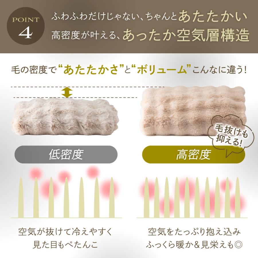 POCOMOCOケット 毛布 ふわとろ毛布 ふわもこ毛布 ブランケット 3WAY 掛けカバーにもなる クッション 洗える おしゃれ 静電気防止 | GOKUMIN | 08
