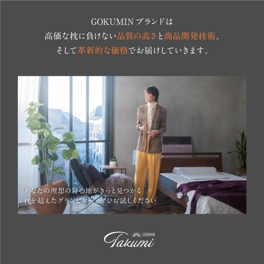 GOKUMIN Takumi 枕 グランピロー 低反発枕 20パターンの寝心地 まくら