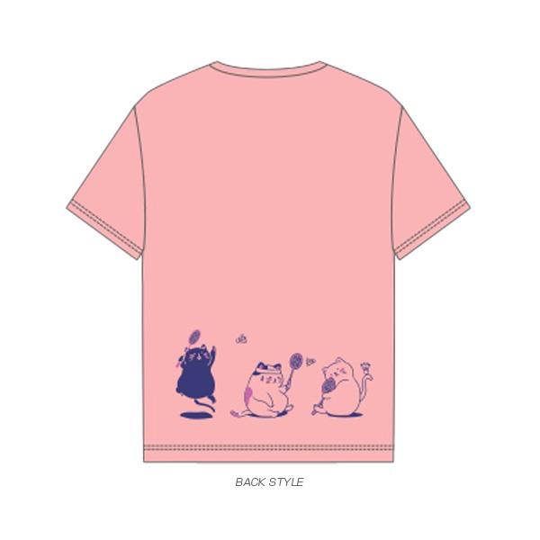 GOSEN（ゴーセン） 【限定品】GOSEN Tシャツ ぽちゃ猫2024春企画 NPT61