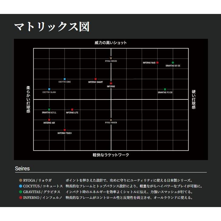 GOSEN（ゴーセン） 凌駕無限 リョウガムゲン RYOGA MUGEN BRGMS4JPW5