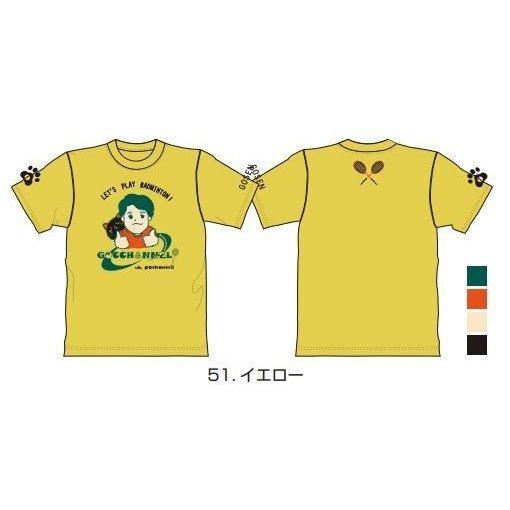 ★新作★新品★ゴーセン　バドミントンシャツ M かわいいで好評 Amazon.co.jp: [ゴーセン] Tシャツ バドミントン ぽちゃ猫 NPT63