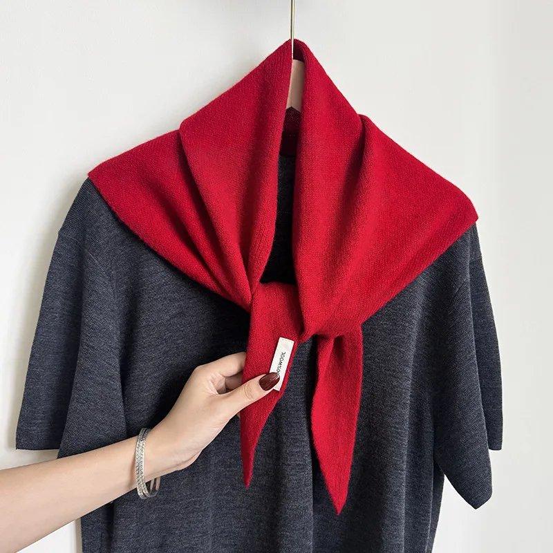 新作 ニットスカーフ レディース 100%ウール 冬のあったかマフラー