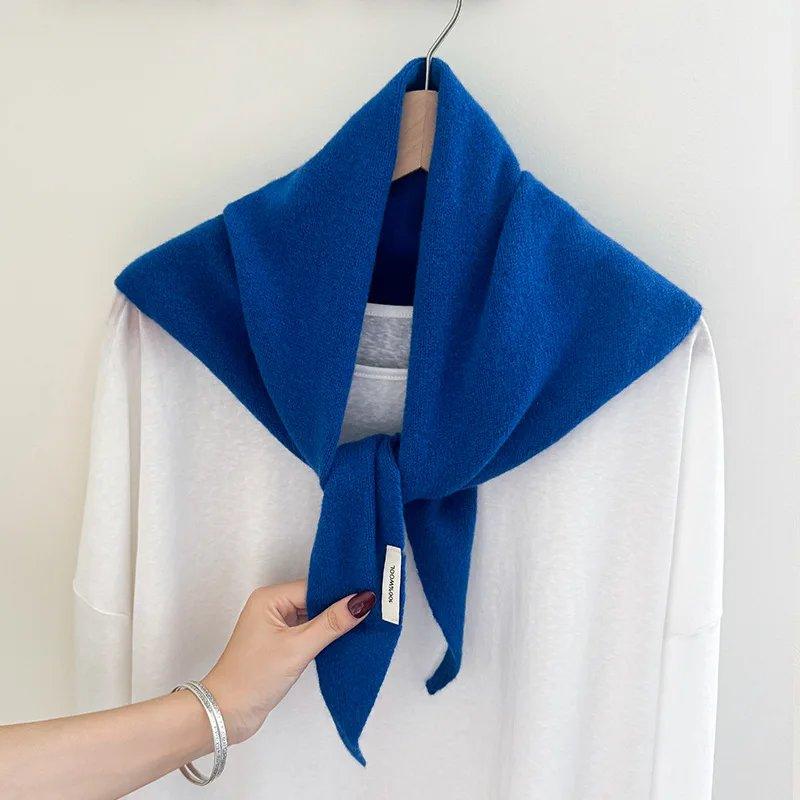 新作 ニットスカーフ レディース 100%ウール 冬のあったかマフラー