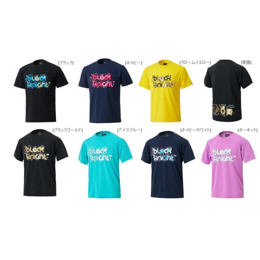 東北大会記念モデル　バドミントンTシャツ Lサイズ　blackknight black knight ブラックナイト バドミントン ウェア UNI ドライT