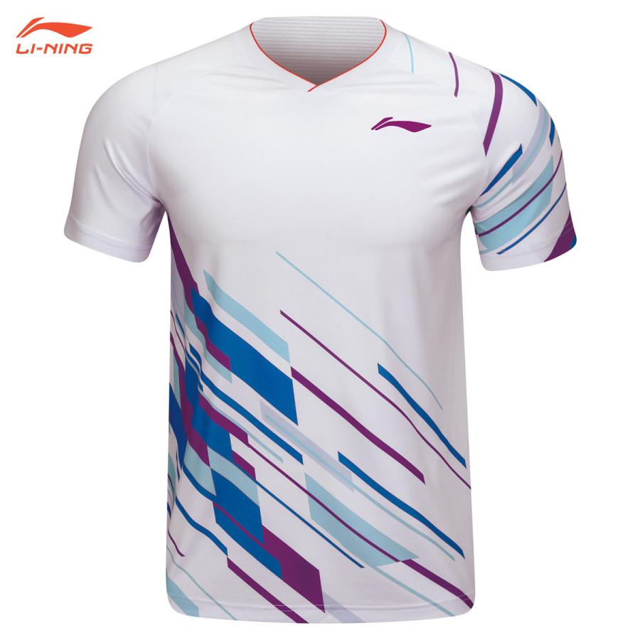 バドミントン ゲームシャツ Lサイズ LI-NING リーニン バドミントン ウェア LI-NING UNI ゲームシャツ