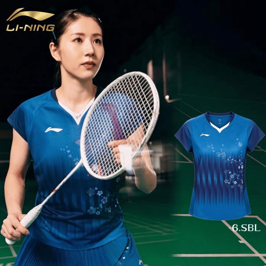 LI-NING リーニン バドミントン ウェア レディース ゲームシャツ AAYW208 志田千陽モデル 2026年カタログ商品 : シャトル ...