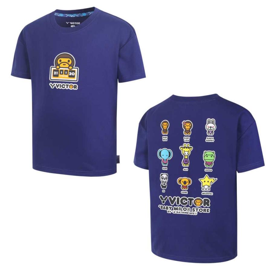 VICTOR バドミントンBABY MILO STORE Tシャツ XL VICTOR x BABY MILO STORE® 青Tシャツ S - メルカリ