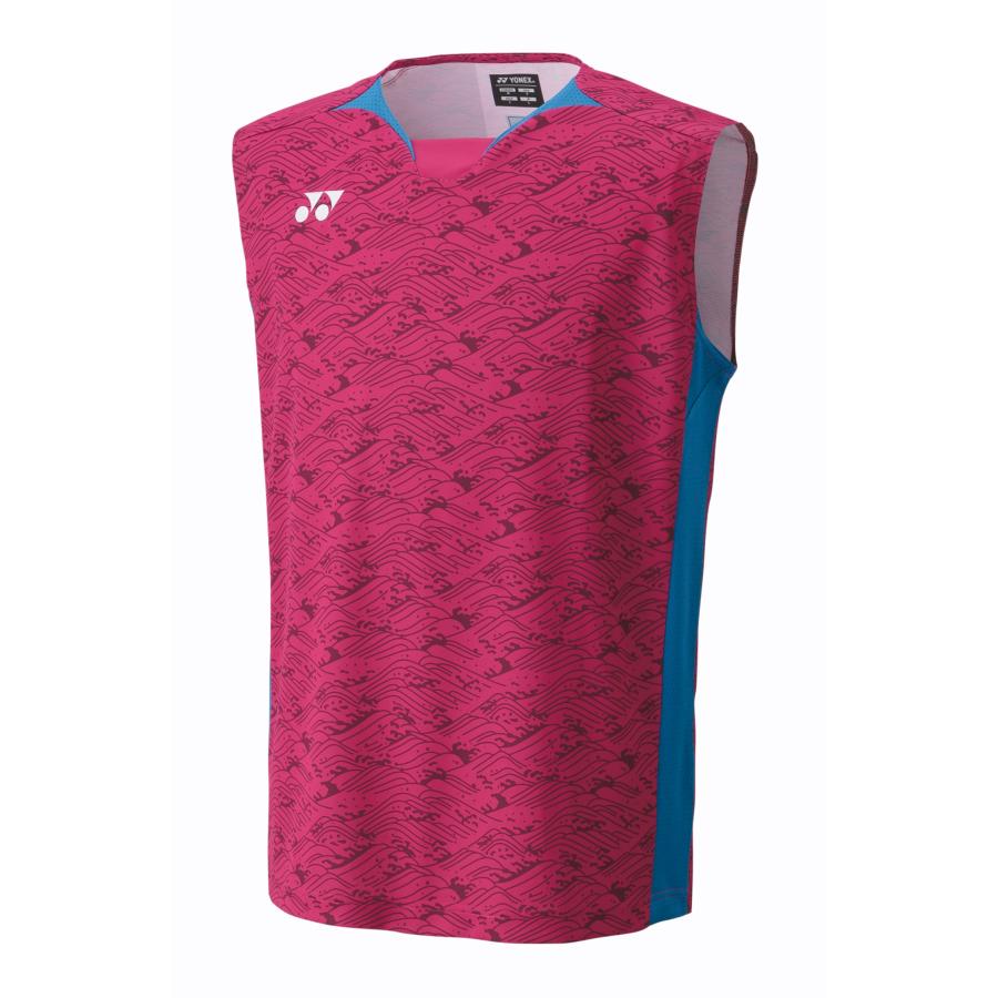 YONEX ウェア 日本代表 ゲームシャツ ノースリーブ Lサイズ ピンク