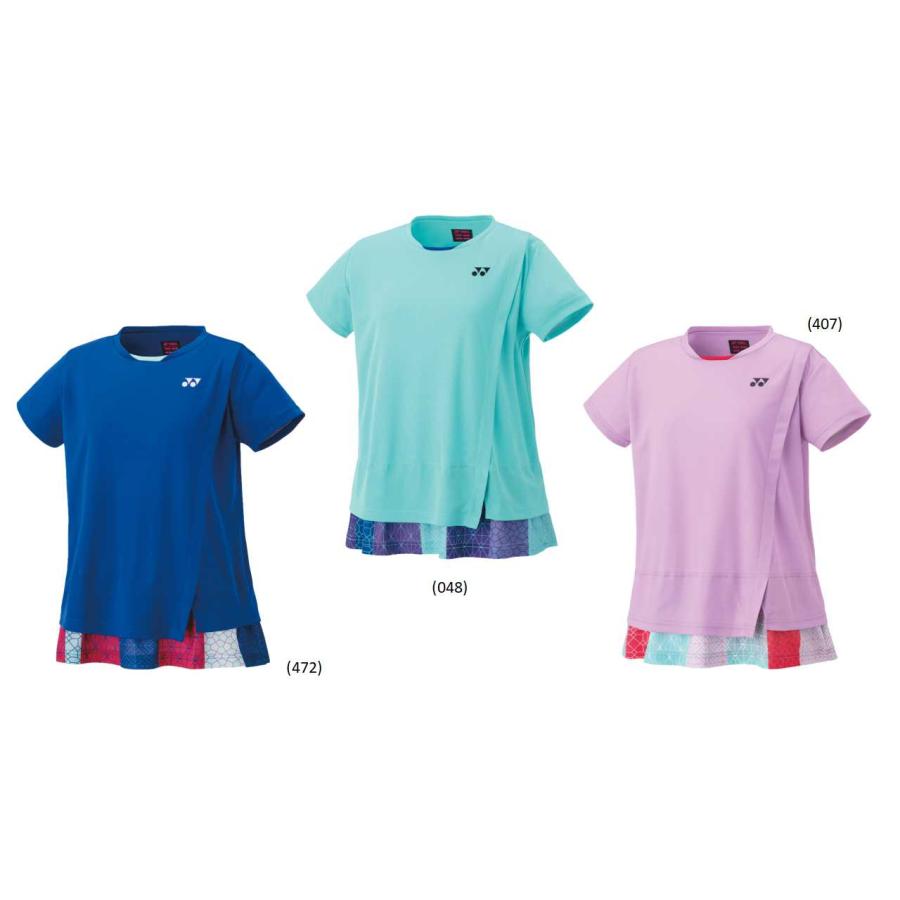 ヨネックス レディース ウィメンズゲームシャツ セットアップ（セットアップ販売） YONEX ヨネックス バドミントン ウェア WOMEN ゲームシャツ