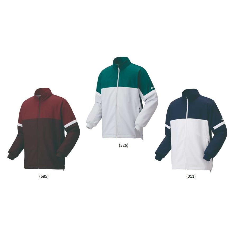 Oサイズ　70104/011　新品未使用　YONEX　ウィンドウォーマーシャツ YONEX ヨネックス バドミントン ウェア UNI 裏地付ウィンド