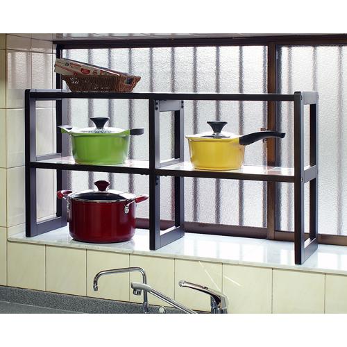 キッチンラック シンク上 カウンター上 タイル貼り 90型