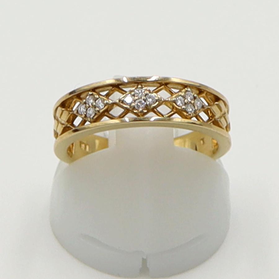 ヴァンドーム青山k18ダイヤモンドリング