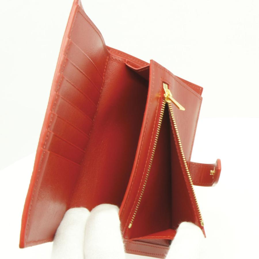 セリーヌ（CELINE）ミディアム ストラップ ウォレット 10B643（中古 