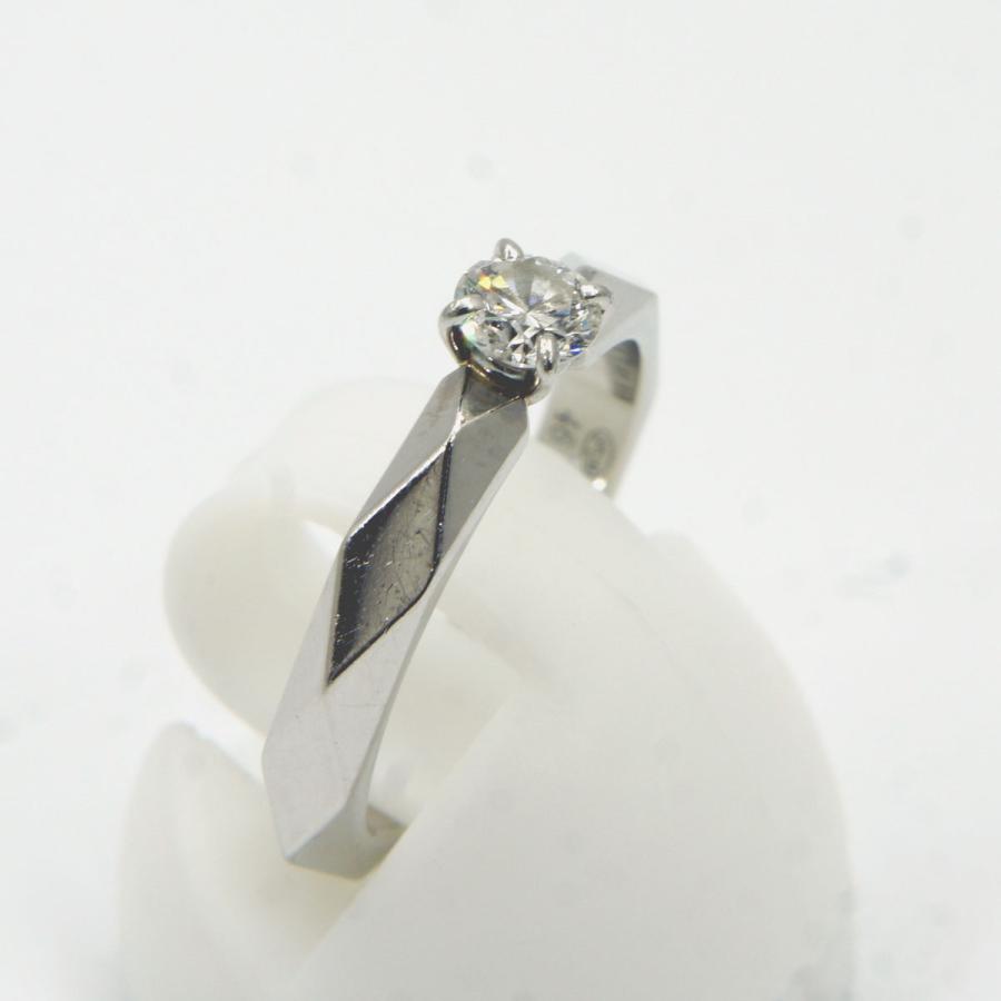 BOUCHERON ブシュロン(BOUCHERON) Pt950ファセット ソリテール BOUCHERON ブシュロン(BOUCHERON) Pt950ファセット ソリテール