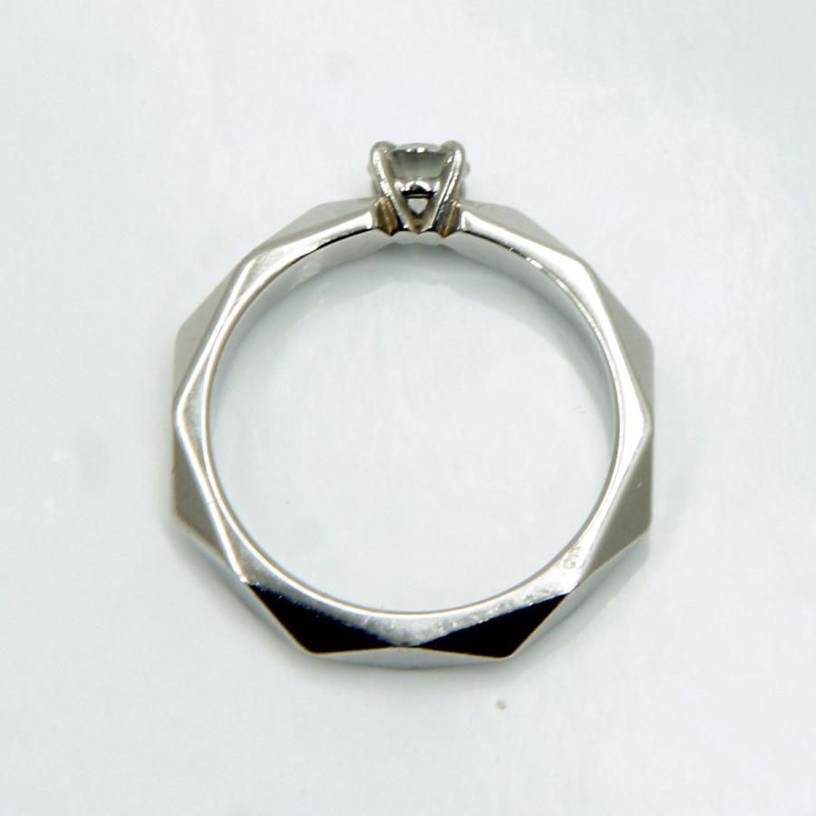 BOUCHERON ブシュロン(BOUCHERON) Pt950ファセット ソリテール BOUCHERON ブシュロン(BOUCHERON) Pt950ファセット ソリテール
