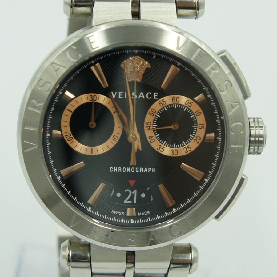 ヴェルサーチェ（VERSACE）アイオン クロノグラフ VE1D01019 クォーツ 