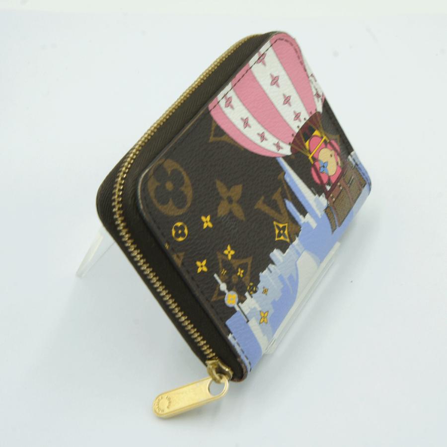 美品　ルイヴィトン　折り財布　モノグラム　コインケース付き LOUIS VUITTON VUITTON（ルイ・ヴィトン）モノグラム ジッピー