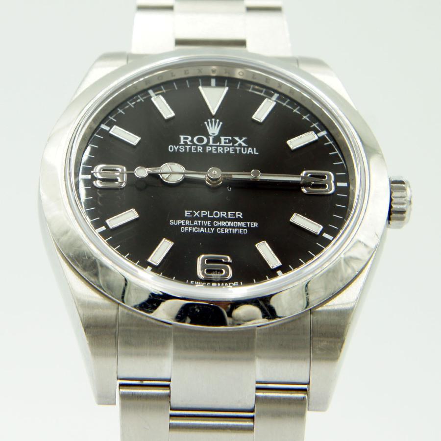 ロレックス（ROLEX）エクスプローラーI　214270　前期モデル　ランダム品番 （中古）｜shuuwado｜05