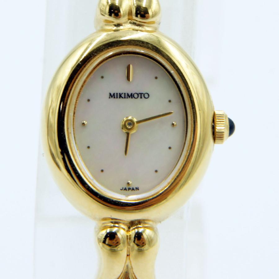 ミキモト（MIKIMOTO）パール 5.6-5.9mm ブレスレットウォッチ 1E20  