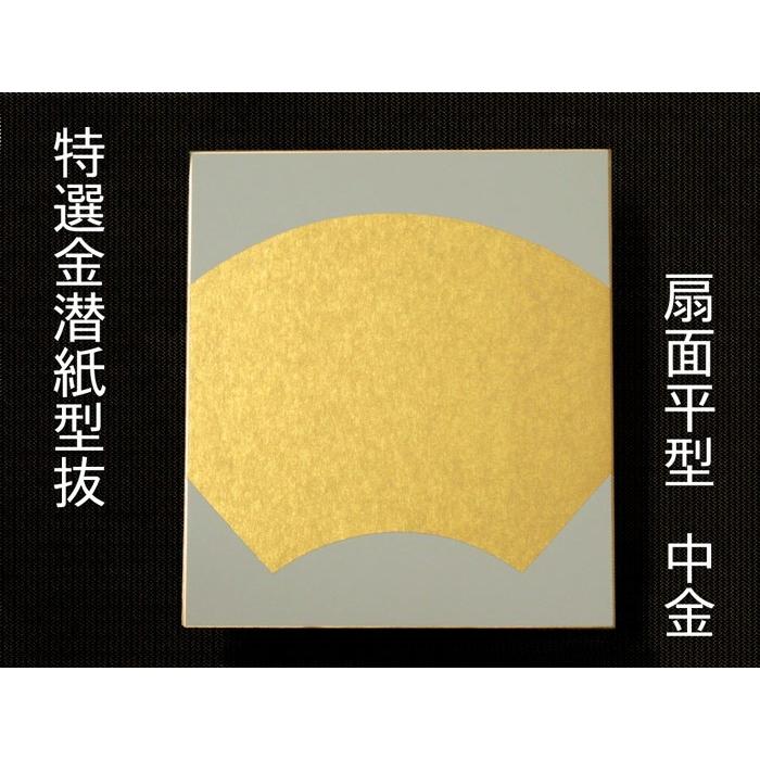 色紙 大色紙 特選金潜紙型抜き 各種 / 10枚 273×242mm [ 京都府知事