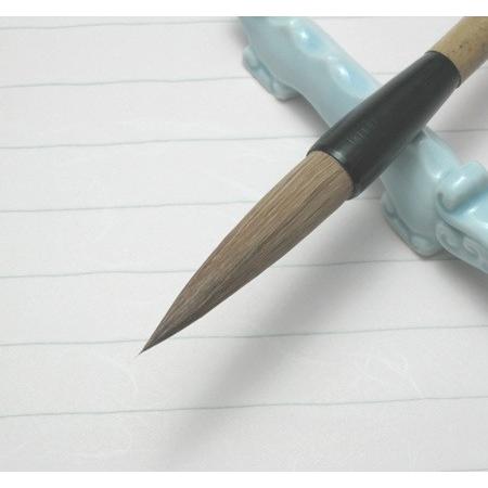 書道筆 太筆 雲仙(天尾毛) 【大阪 朱陽堂謹製】 - 伝統工芸士作 : 筆匠