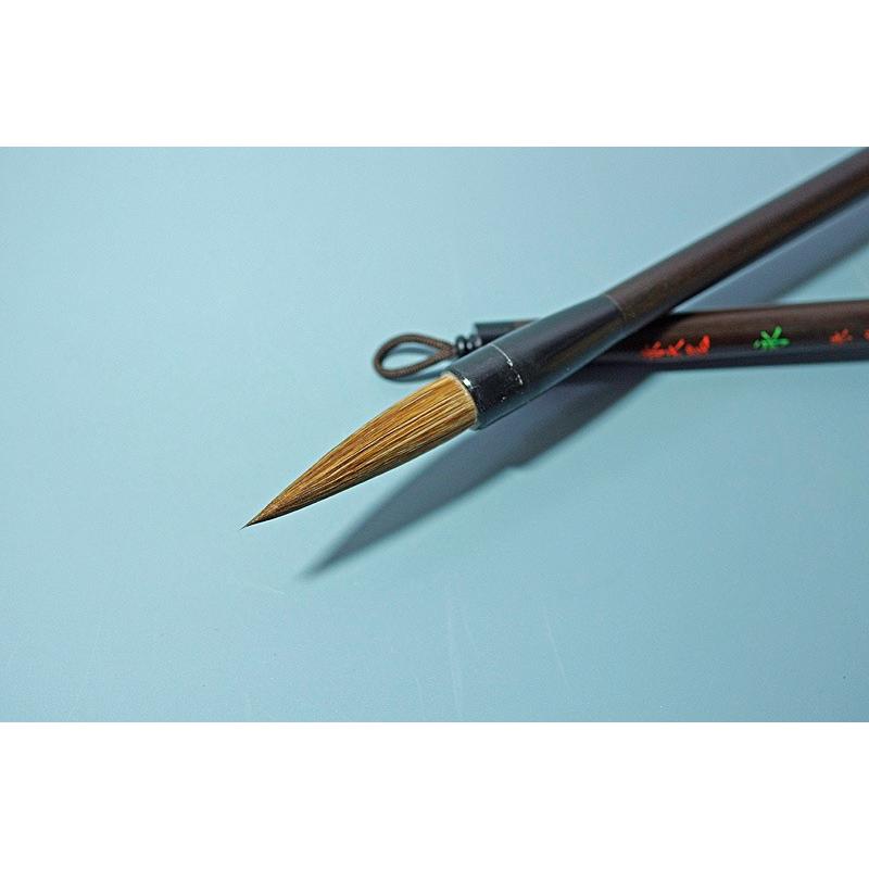 書道筆 太筆 永 ( 短穂 ) 天尾毛 【大阪 朱陽堂製】 : 筆匠 朱陽堂