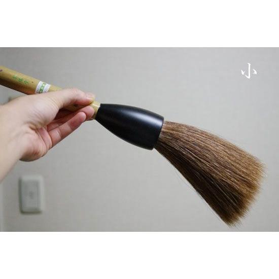 書道筆 大字作品用特大筆 鳳凰 小 一寸五分 【大阪 朱陽堂謹製】 : 筆