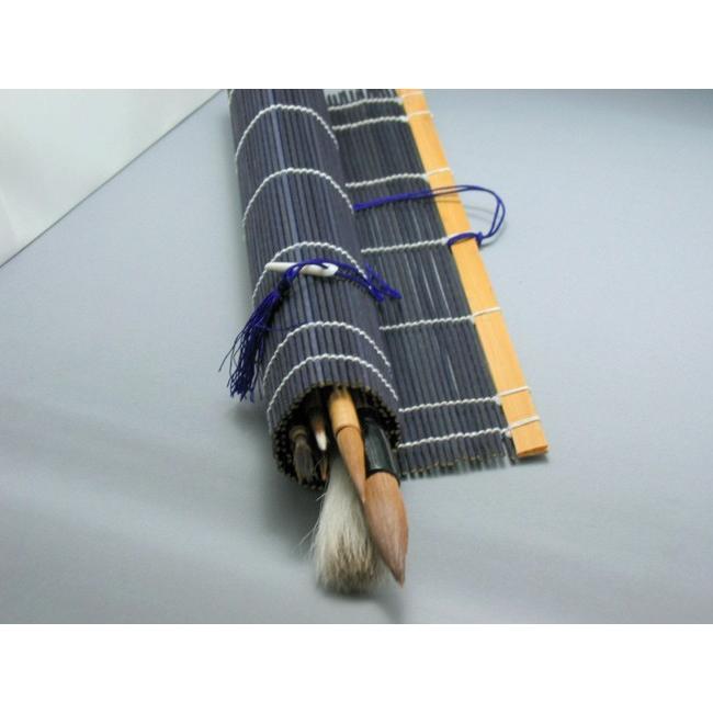 筆巻 竹製 黒/赤・ 30×30cm : 筆匠 朱陽堂 - 通販 - Yahoo