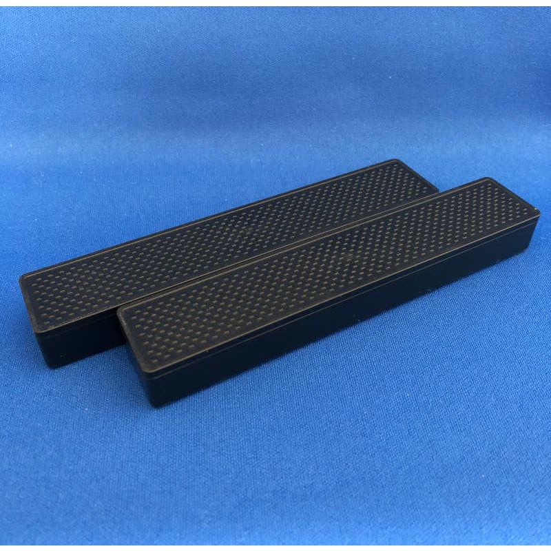 文鎮 / ペーパーウェイト カラー文鎮・ソロバン文鎮(2本組) 黒色 : 筆