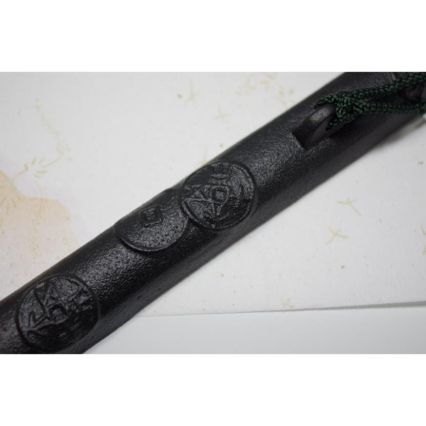 文鎮 / ペーパーウェイト 古紋銭 大 【伝統工芸品南部鉄器】 : 筆匠