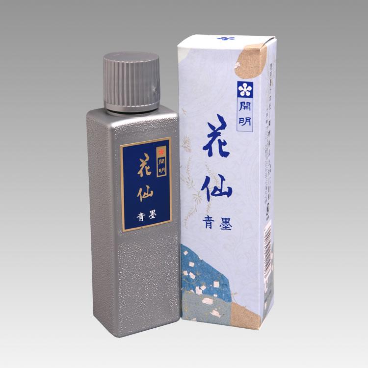 開明 花仙 100ml 青墨/墨色 : 筆匠 朱陽堂 - 通販 - Yahoo!ショッピング