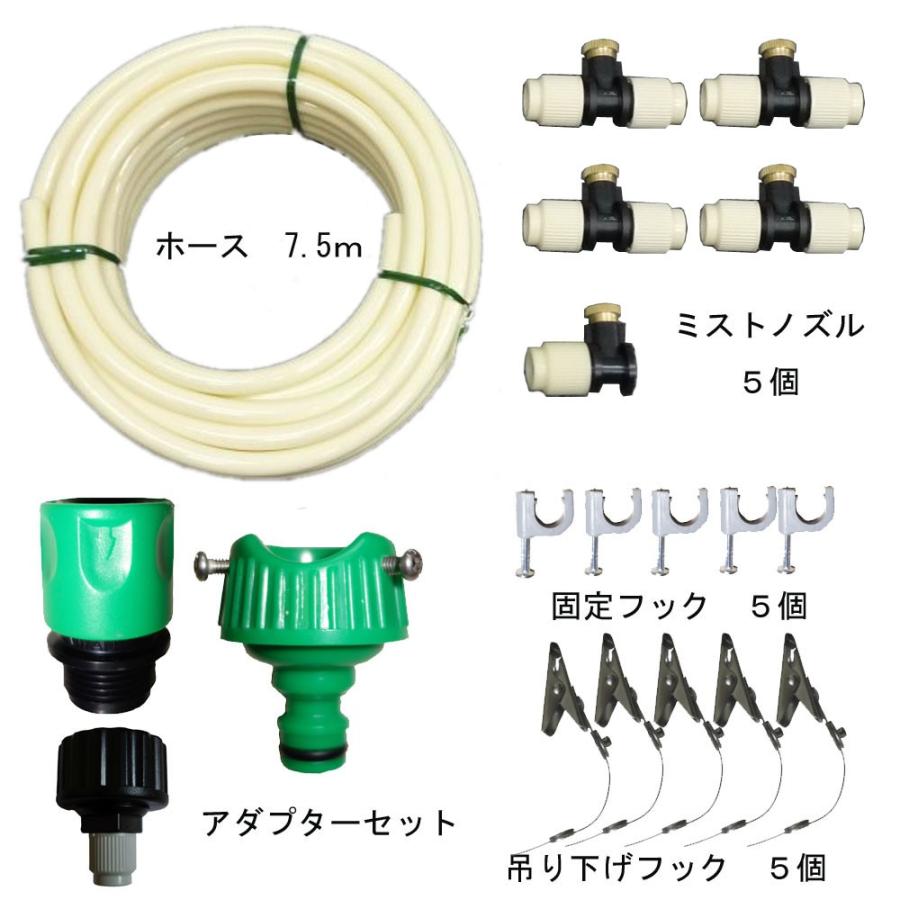 蛇口につないでかんたんミスト！　ミストキットセット |  | 01