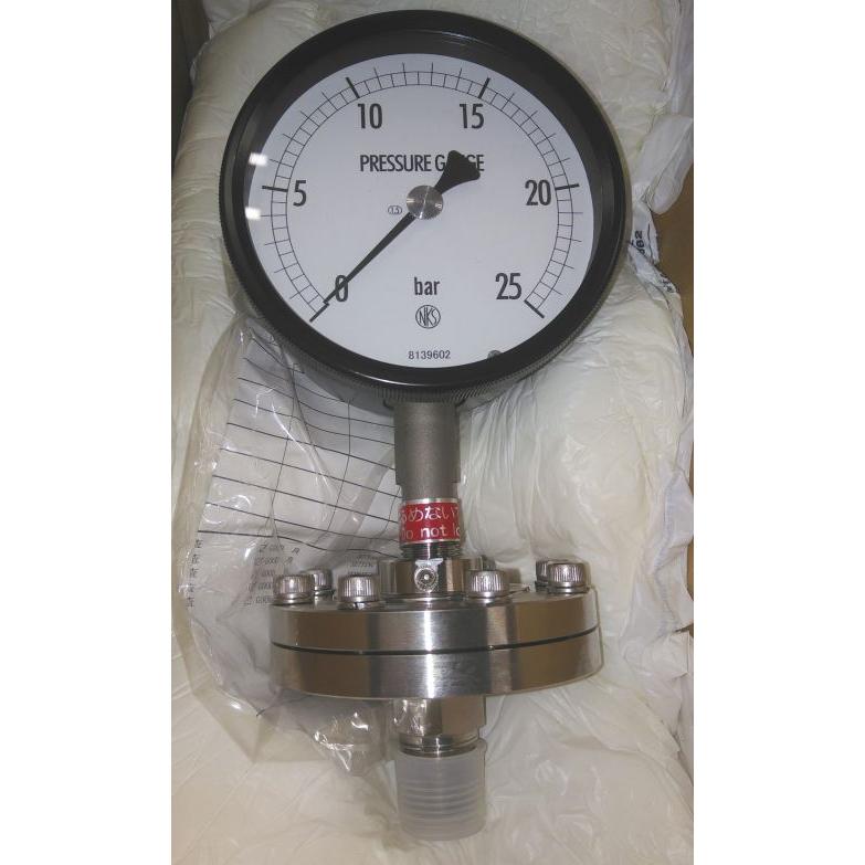 長野計器　隔膜式圧力計　SC10-M03-6A30-BE10-310