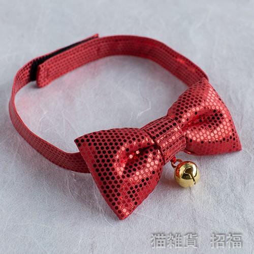 猫 首輪 リボン 蝶ネクタイ 赤 マジックテープ仕様 1 005 猫雑貨 招福 通販 Yahoo ショッピング