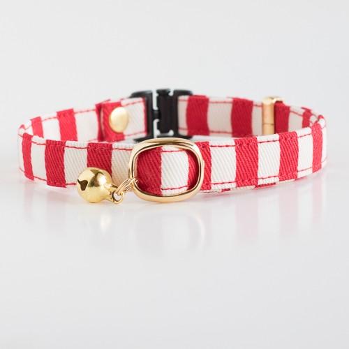 猫 首輪 猫 子猫 安全 セーフティ バックル付 軽い 柔らかい 犬 ハンドメイド 手作り首輪 303 024 猫雑貨 招福 通販 Yahoo ショッピング