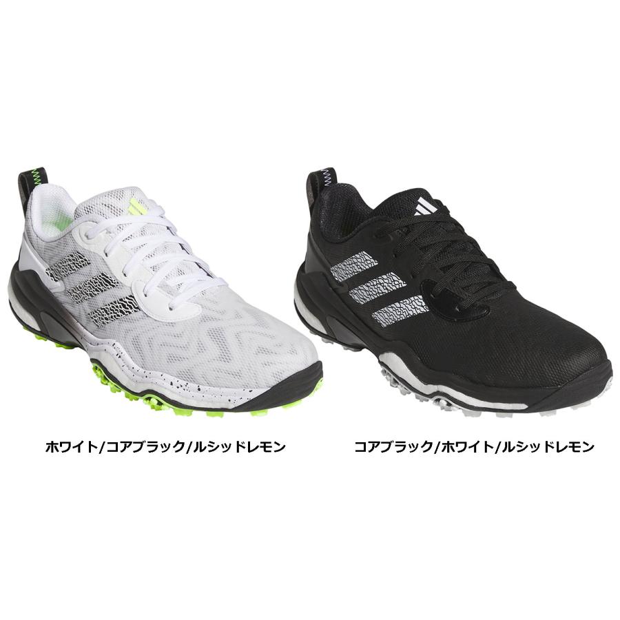 アディダス adidas ゴルフ コードカオス25/Codechaos 25 ゴルフシューズ 靴 レギュラーフィット 防水ニットアッパー EE相当 モッドソール 反発力 練習 試合 トレーニング  MDV41 adidas（アディダス） コードカオス25/Codechaos 25 ゴルフシューズ 靴