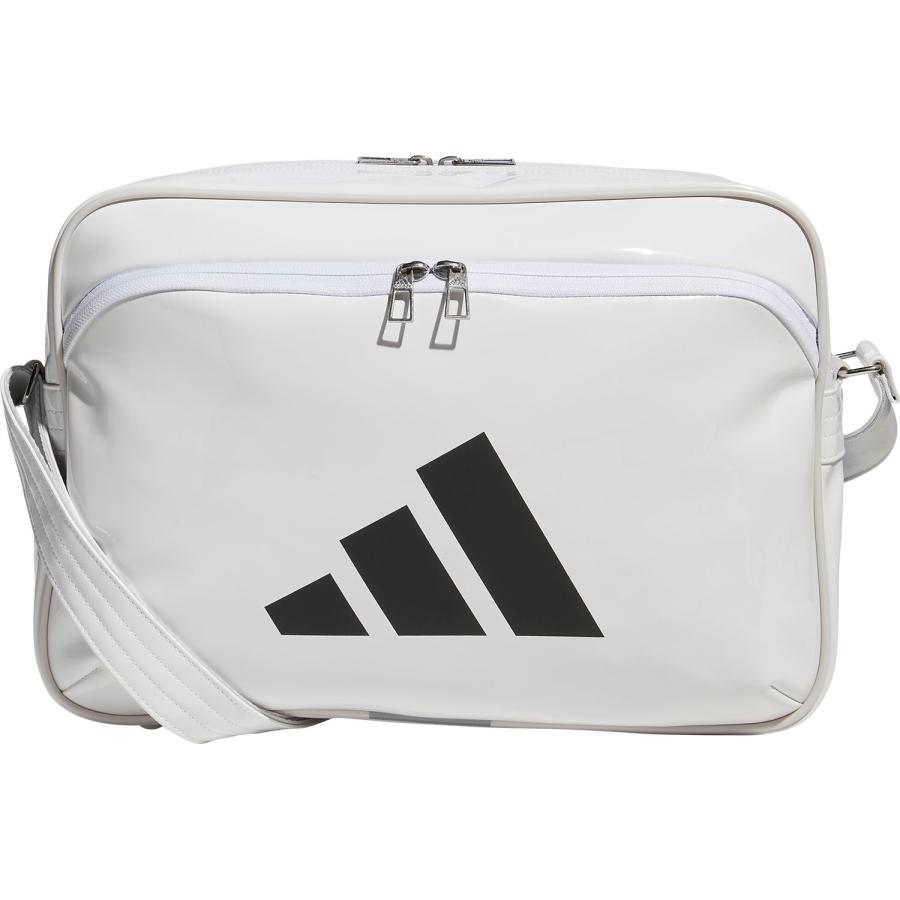アディダス adidas エナメルバッグ かばん ショルダーバッグ ブラック 黒 通学 部活動 クラブ活動 中学生 高校生 学校 サークル 定番 学生 試合 練習 移動  BU の商品画像