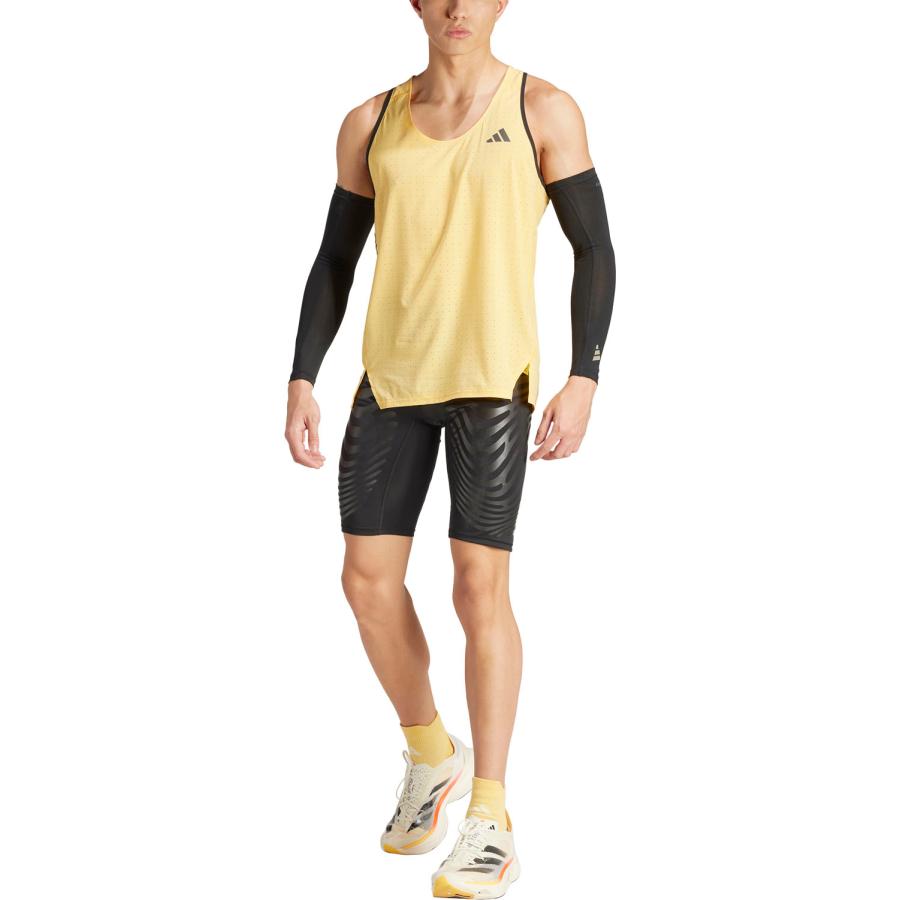 アディダス アディゼロ コントロール ランニングショートレギンス メンズM adidas（アディダス） アディゼロ コントロール ランニングショート