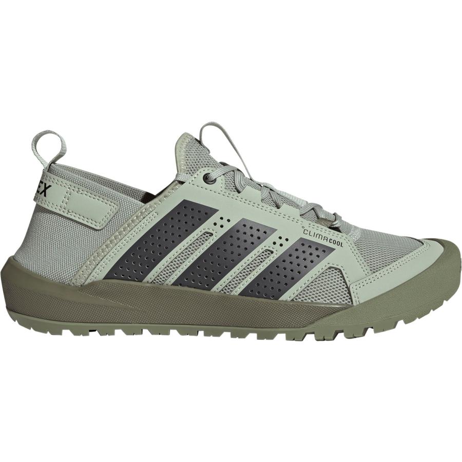 アディダス adidas テレックス ダロガ クライマクール ハイキング TERREX DAROGA ヘイローグリーン/カーボン/コアブラック シューズ 靴 快適 透湿性_4