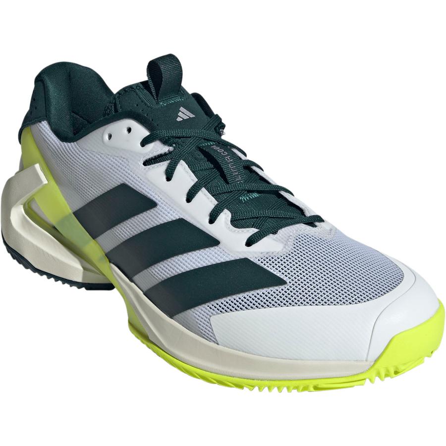 アディダス adidas テニス アディゼロ ウーバーソニック5クレー テニス テニスシューズ クレーコート オムニコート メンズ 男性 横方向 耐久性 軽量 俊敏 反発力 レギュラーフィット  JR2713 adidas（アディダス） アディゼロ ウーバーソニック5クレー テニス