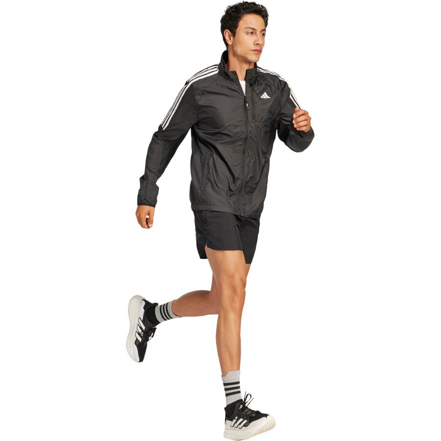 ランニング ジャケットオウン ザ ラン 3ストライプス ジャケット KVL19 adidas（アディダス） オウン ザ ラン スリーストライプス パッカブル