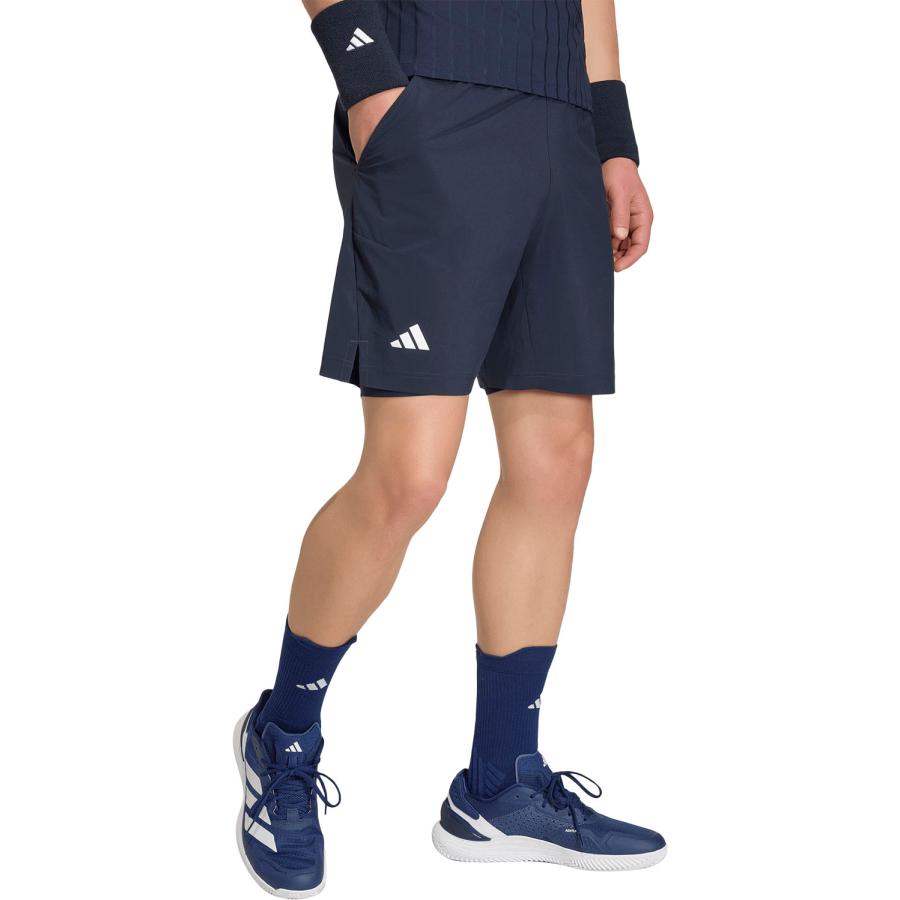 アディダス adidas テニス クライマクール ショーツ\u0026タイツ セット メンズ ショートパンツ レギンス ボトムス レギュラーフィット 部活 クラブ チームの画像
