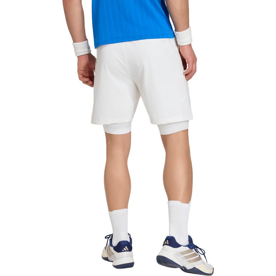 アディダス adidas テニス クライマクール ショーツ\u0026タイツ セット メンズ ショートパンツ レギンス ボトムス レギュラーフィット 部活 クラブ チームの画像