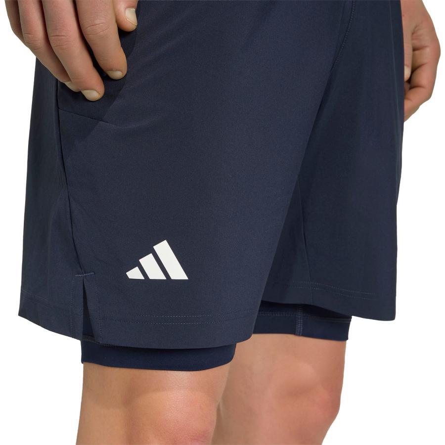 アディダス adidas テニス クライマクール ショーツ\u0026タイツ セット メンズ ショートパンツ レギンス ボトムス レギュラーフィット 部活 クラブ チームの画像