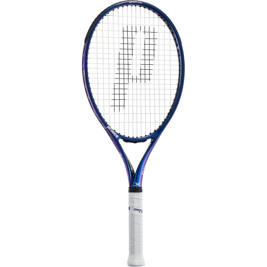 プリンス Prince テニス エックス105 255g ラケット 硬式 フレームのみ 部活動 クラブ サークル トレーニング スピン性 高操作性 ATS搭載 スマートテニスセンサー装着可能  7TJ186 Prince（プリンス） エックス105 255g ラケット 硬式 フレームのみ 部