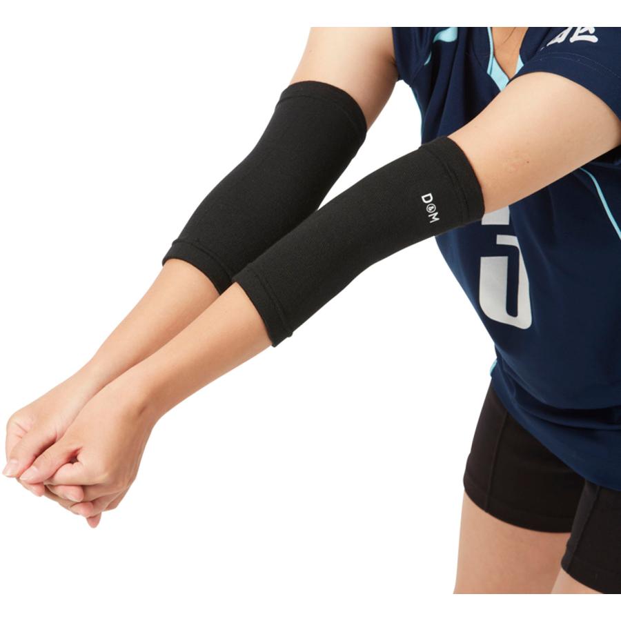 パットレス エルボー サポーター ブラック フリー バレーボール ひじ