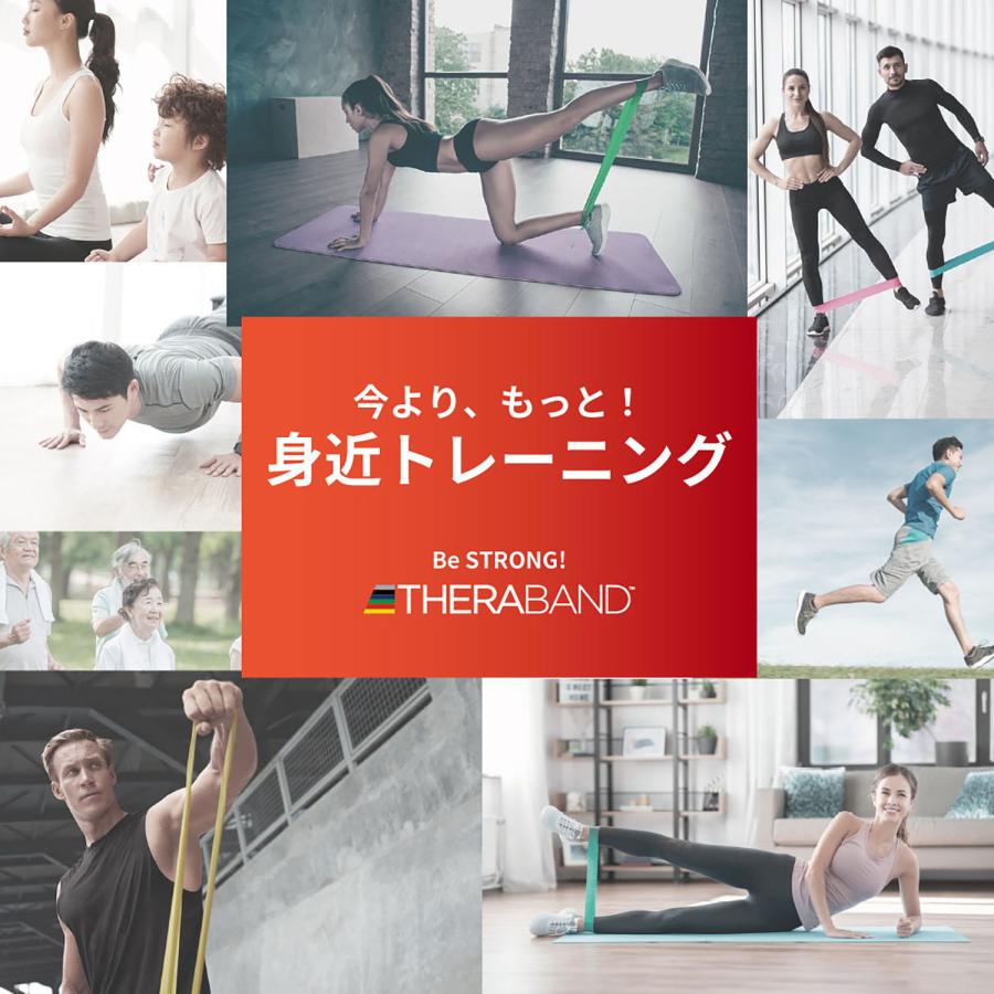 D&M ディーアンドエム セラバンド THERABAND セラバンド 2m 強度レベル